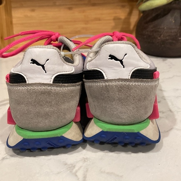 PUMA Future Rider 'Play On White Grey Violet' - Picture 8 of 14